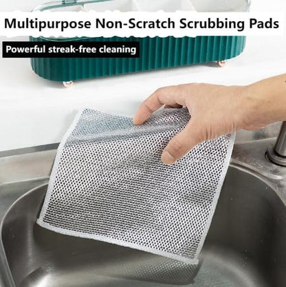 Viistara™ - Non Scratch Dish Wash Cloths Pack of 12 (Buy 6 Get 6 Free)